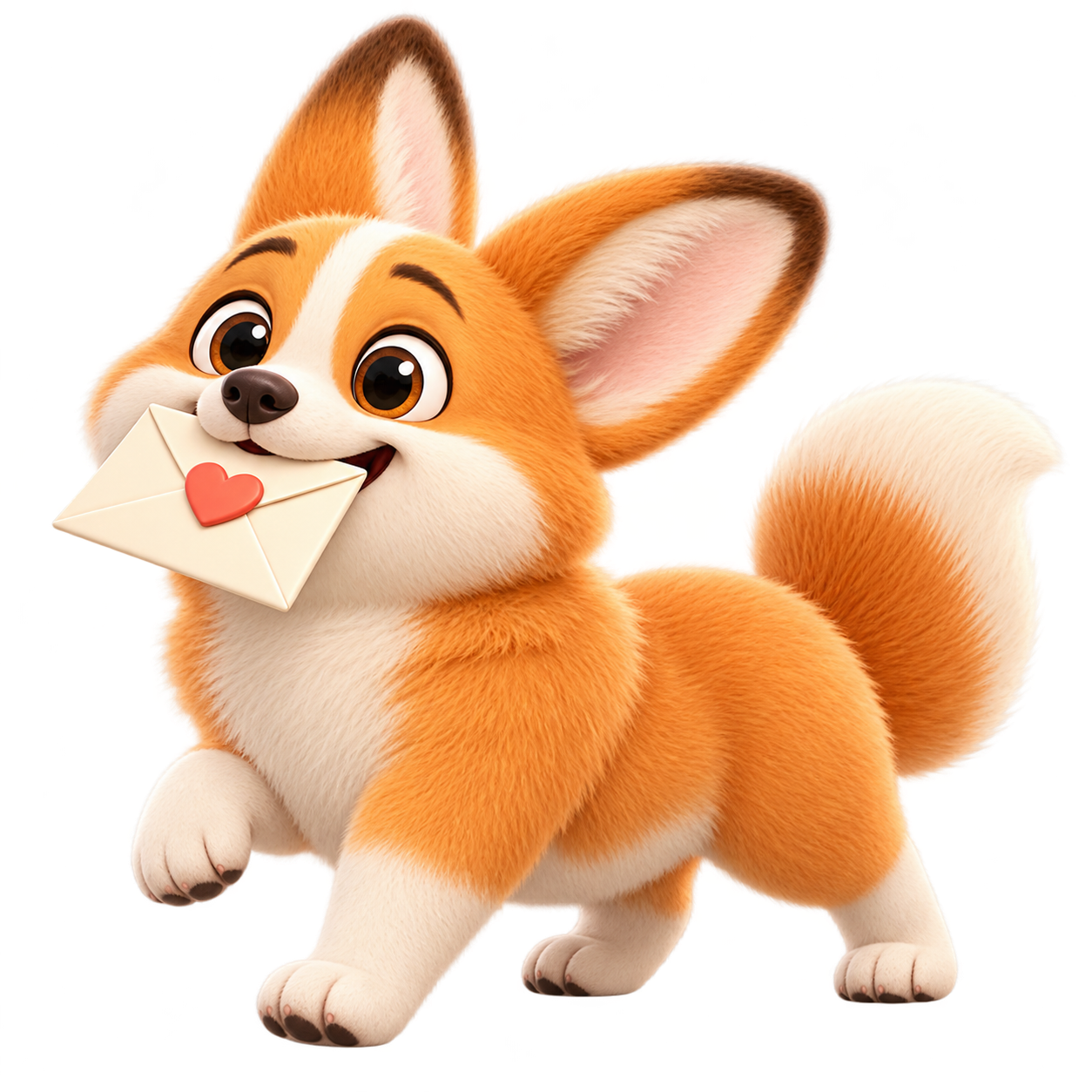 Biscuit, on delivery. — ANIMAIL transparent clipart