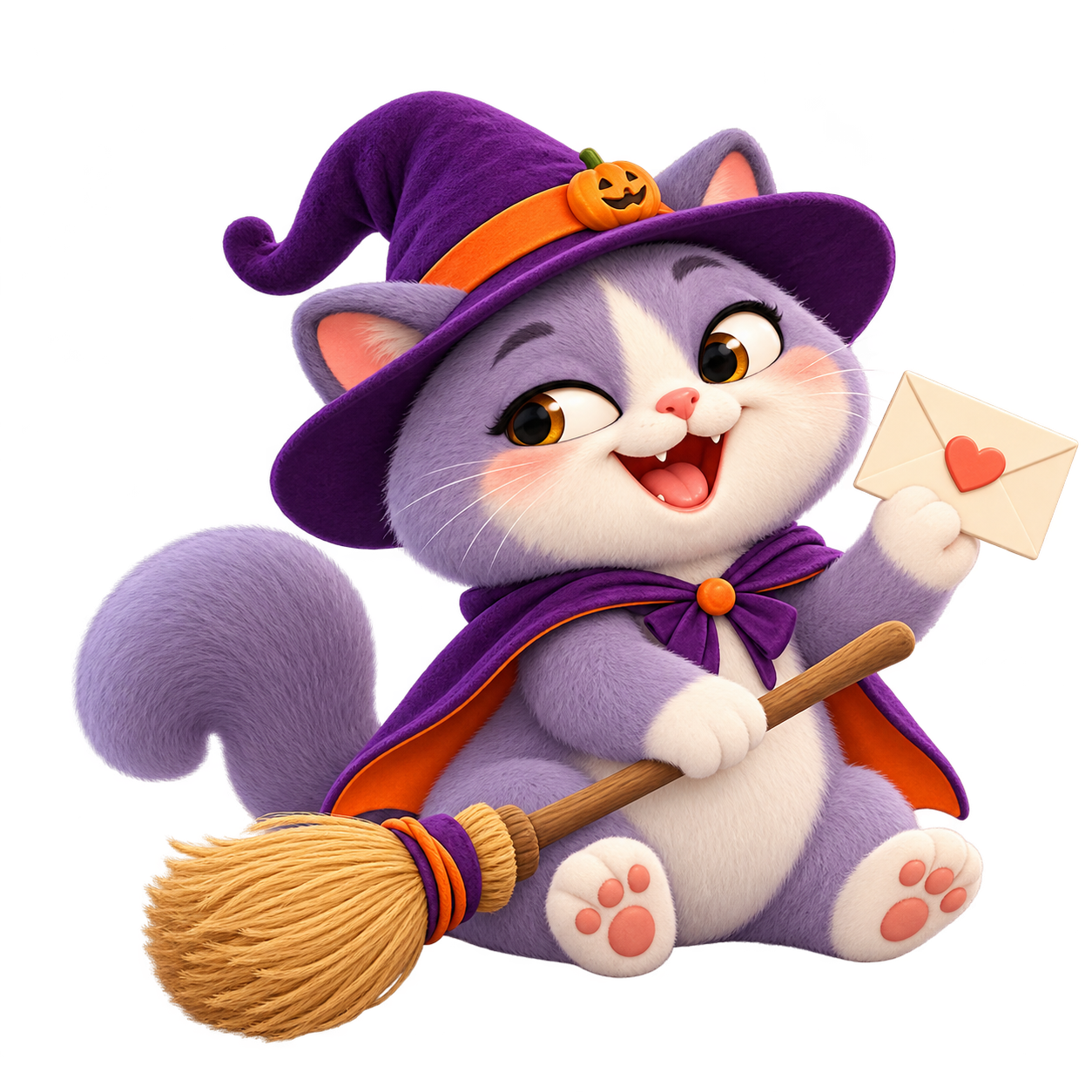 Mochi makes a little magic. — ANIMAIL transparent clipart